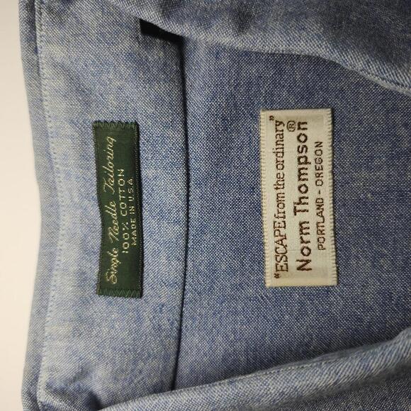 Norm Thompson Men's Casual Button-Up Shirt - Picture 4 of 7